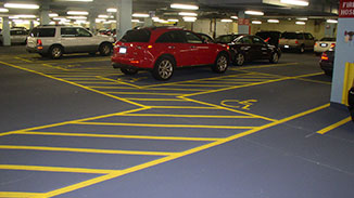 Parkeringsdæk-gulv